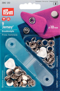 Prym Jersey Drukknopen Kap - Zilver 10MM - 390120 - Fournituren Zakelijk